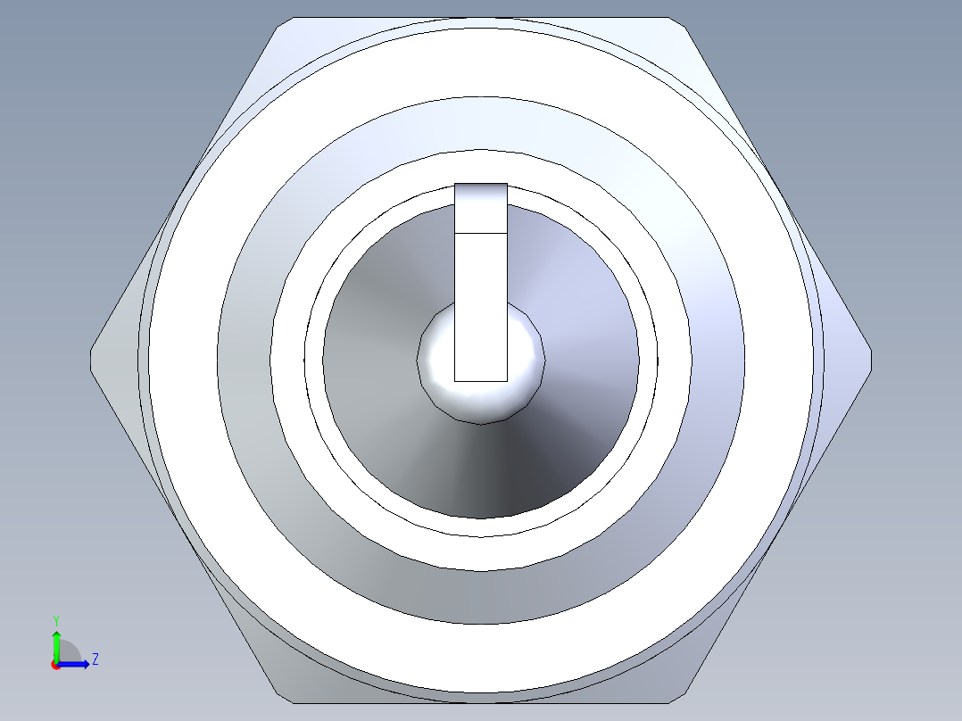 NKG er8eh火花塞左视图