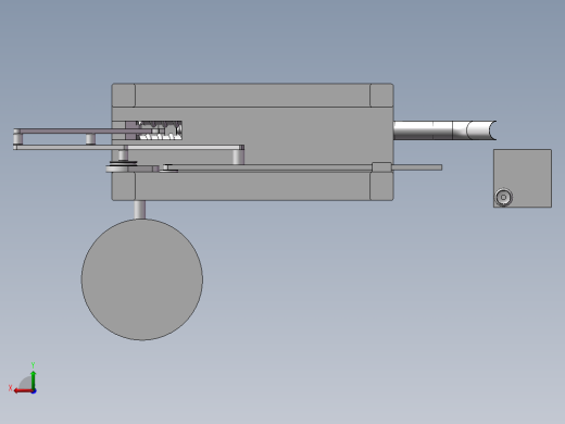 洗瓶机设计三维SW图后视缩略图