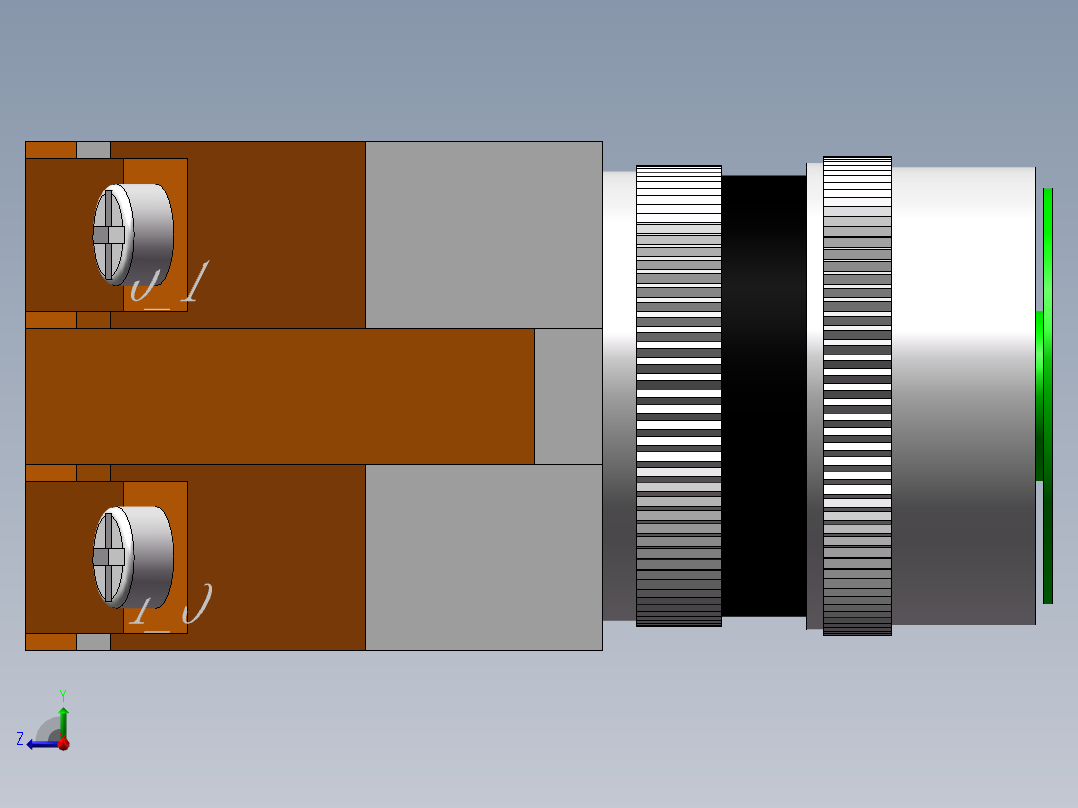 KYN28出线柜 右视图