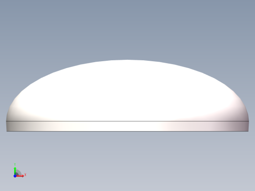 EHA椭圆形封头DN600前视缩略图