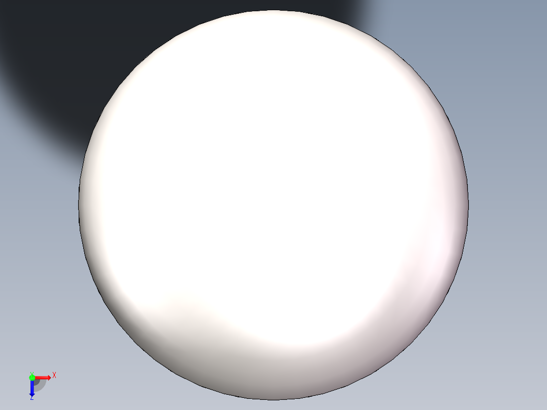 EHA椭圆形封头DN600俯视图