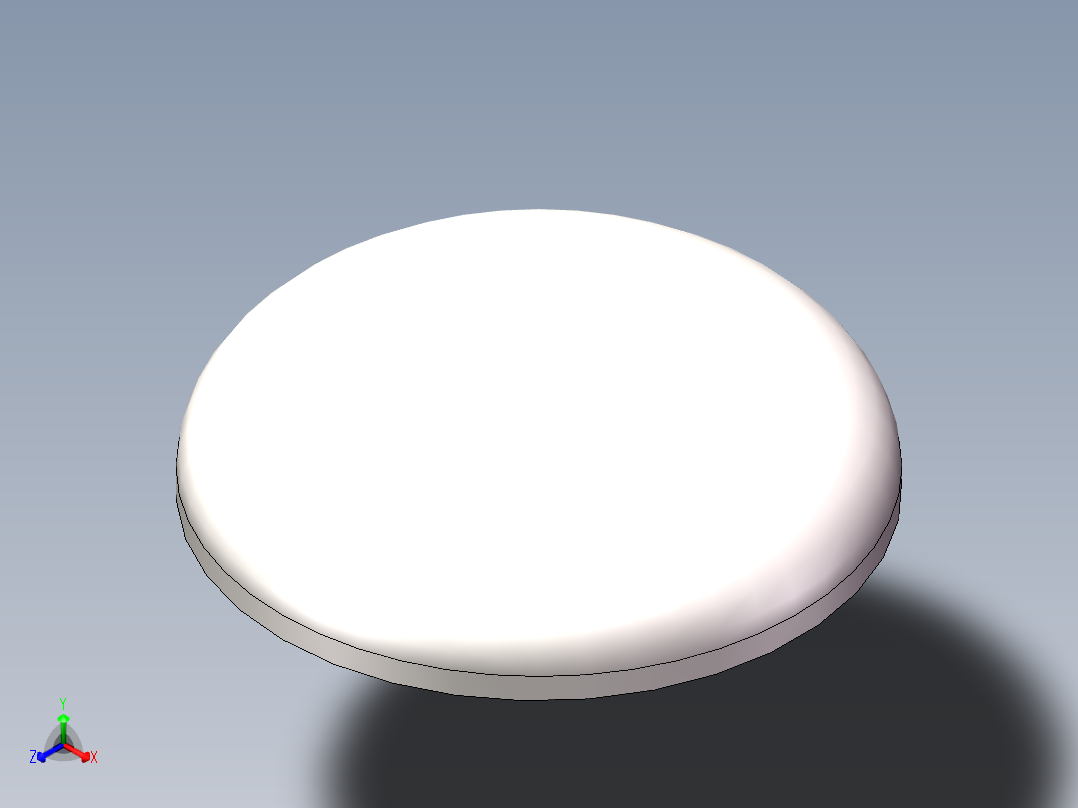 EHA椭圆形封头DN600正等轴测图