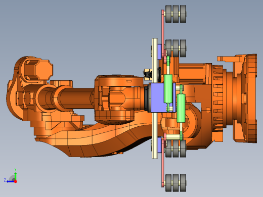 机械臂和末端执行器（工业机器人）CROE2.0.zip右视缩略图