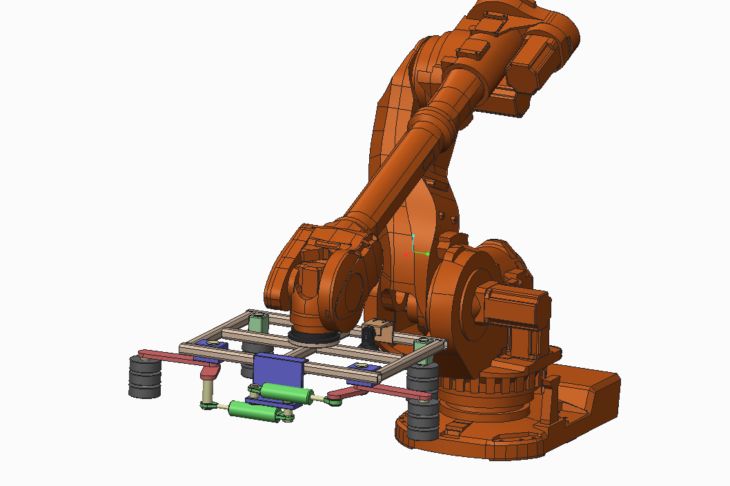 机械臂和末端执行器（工业机器人）CROE2.0.zip
