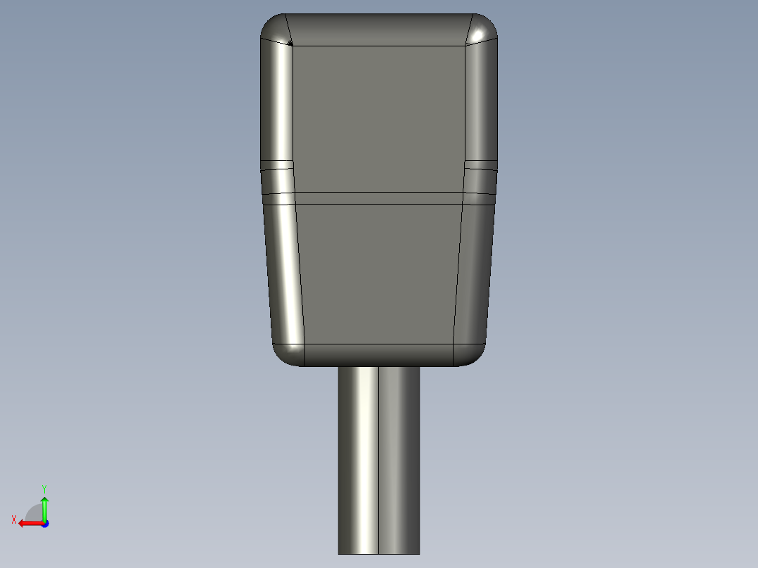 JA-2231 A电源插头后视图