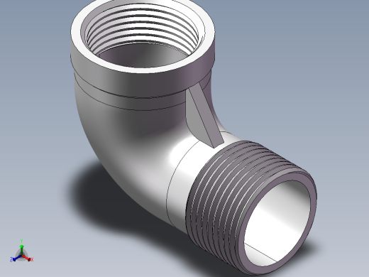 弯头-等径内外丝 DN25