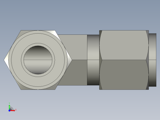 卡套式工业通用硬管接头8_ebu-s前视缩略图