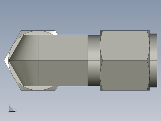 卡套式工业通用硬管接头8_ebu-s左视缩略图