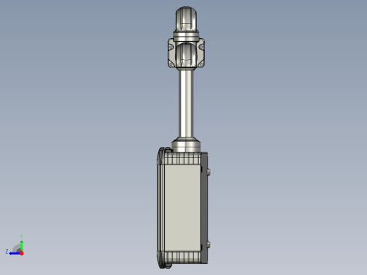 向下墙座+中间连接器+转角+箱体连接器+控制箱右视缩略图