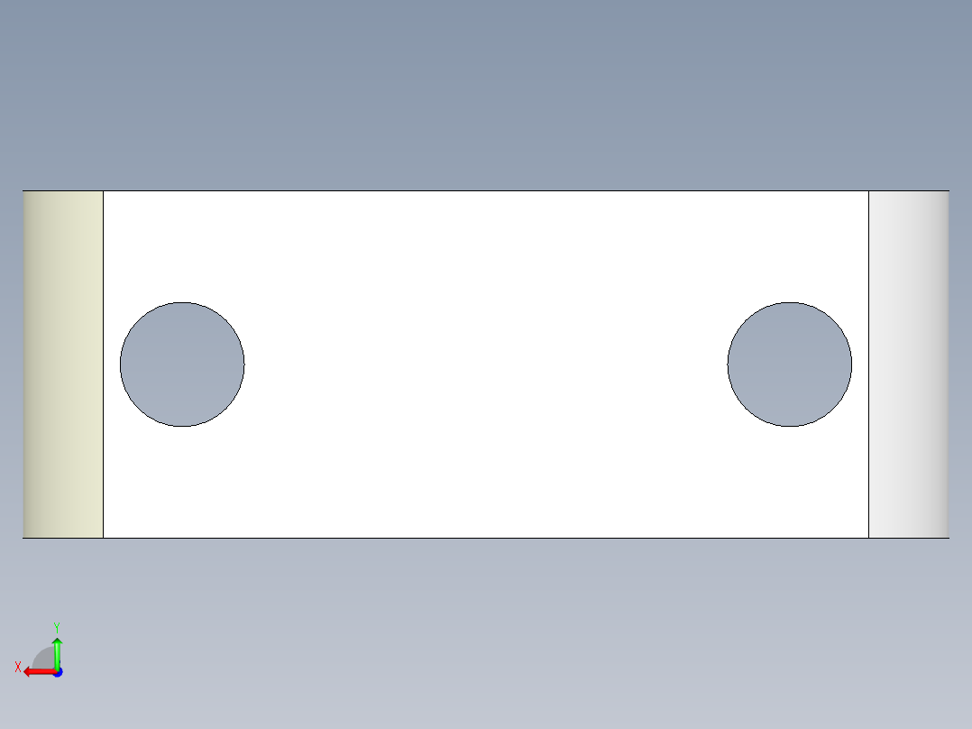 分割定位柱支持座2212-3D多系列多零件图纸模型后视图