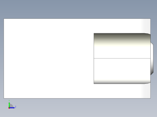 分割定位柱支持座2212-3D多系列多零件图纸模型左视缩略图