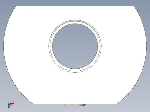 分割定位柱支持座2212-3D多系列多零件图纸模型俯视缩略图