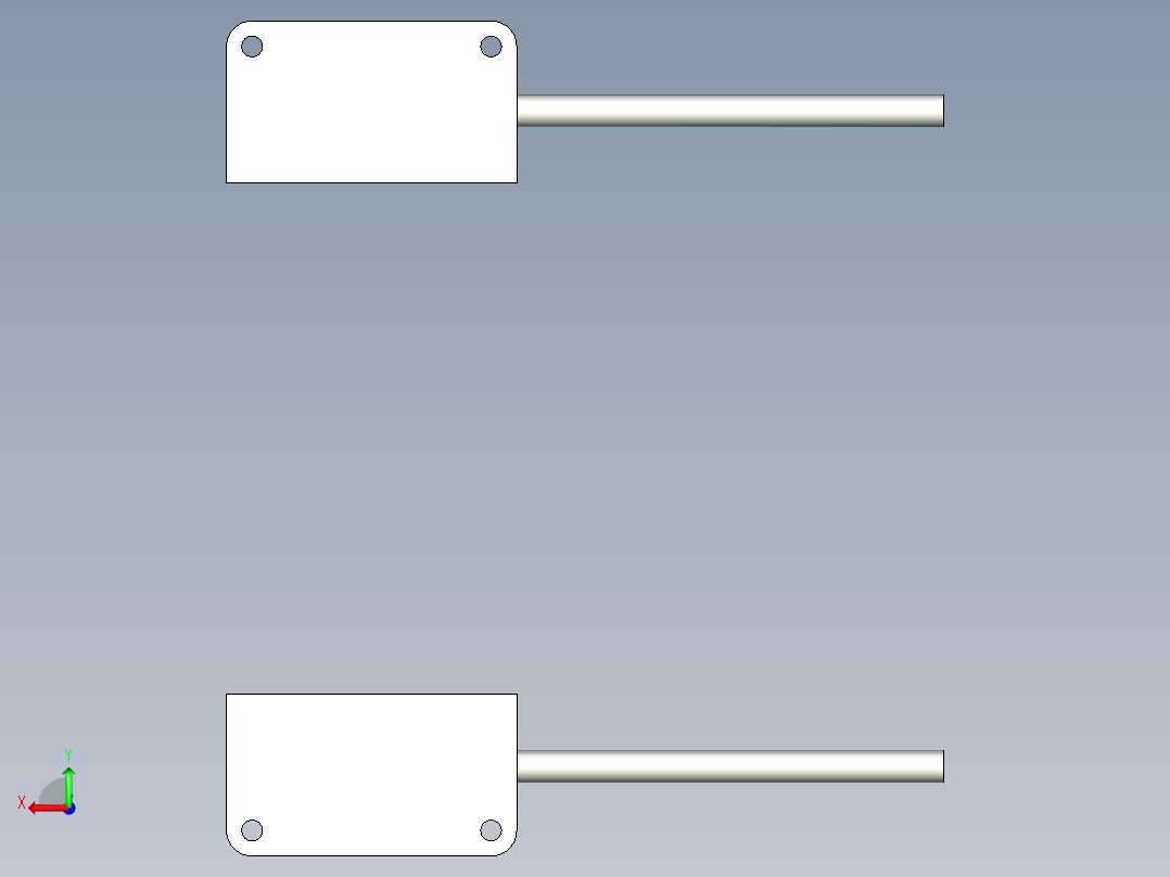 矩阵光纤_对射型FT-S13后视图
