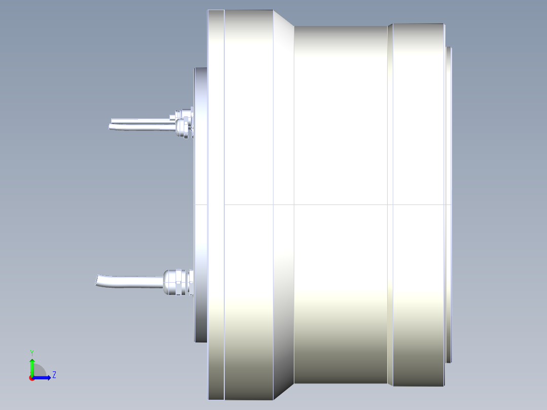 284-200直驱电机左视图