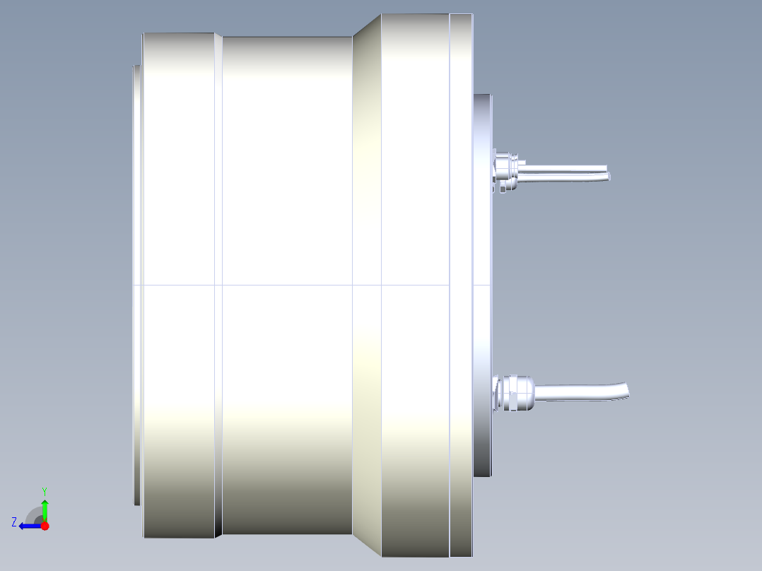 284-200直驱电机右视图