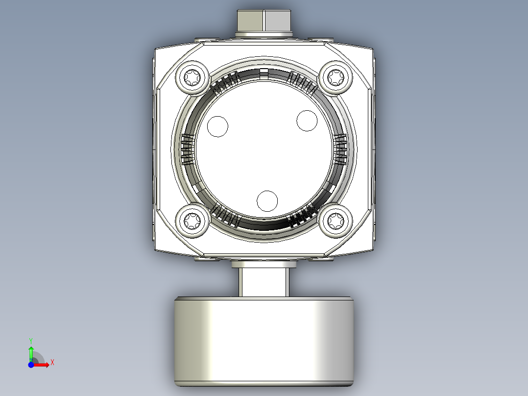 标准手动压力调节器P3X MODUFLEX 轻型 FRL 三联件系统减压阀 - P3XR 系列 (8)前视图