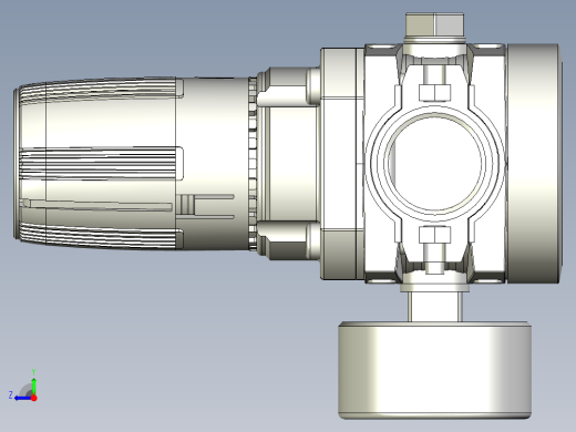 标准手动压力调节器P3X MODUFLEX 轻型 FRL 三联件系统减压阀 - P3XR 系列 (8)右视缩略图