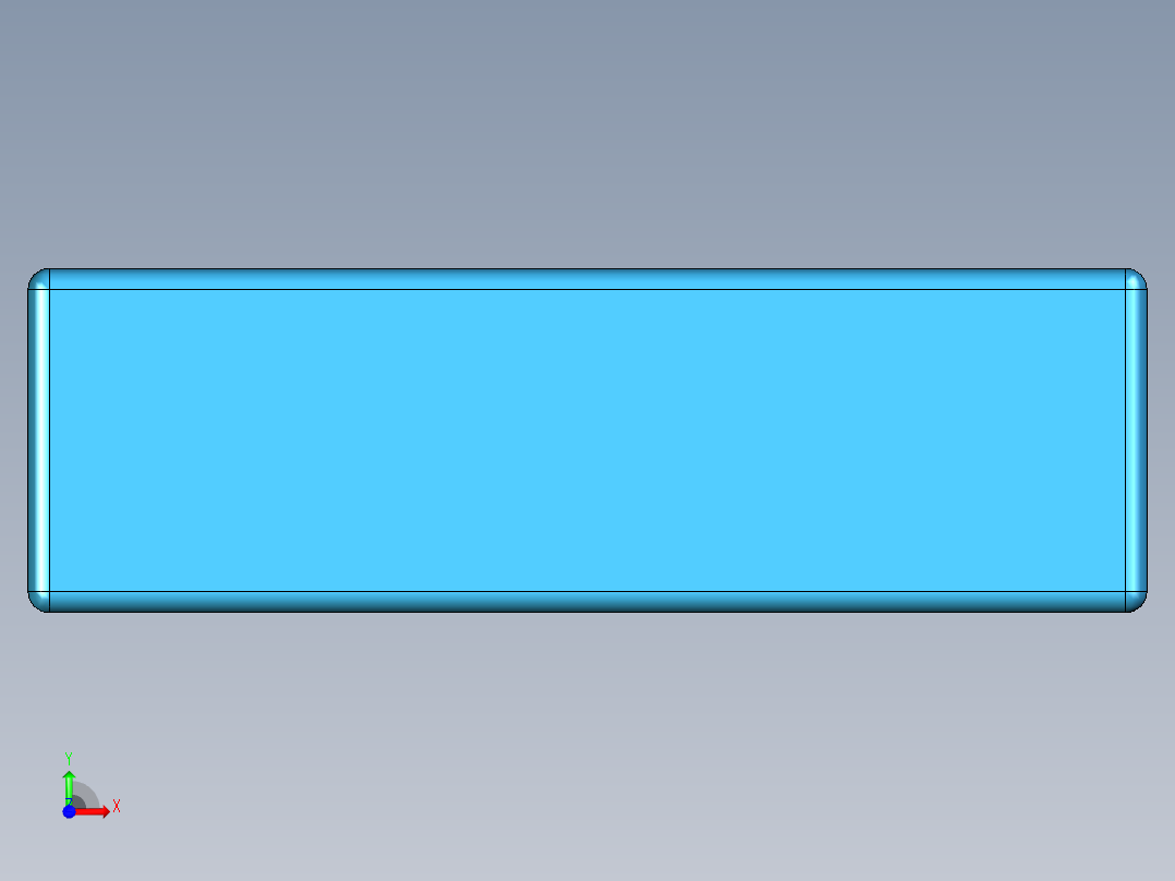 无源元件封装-CAP_BOX_13x4x7_BL前视图