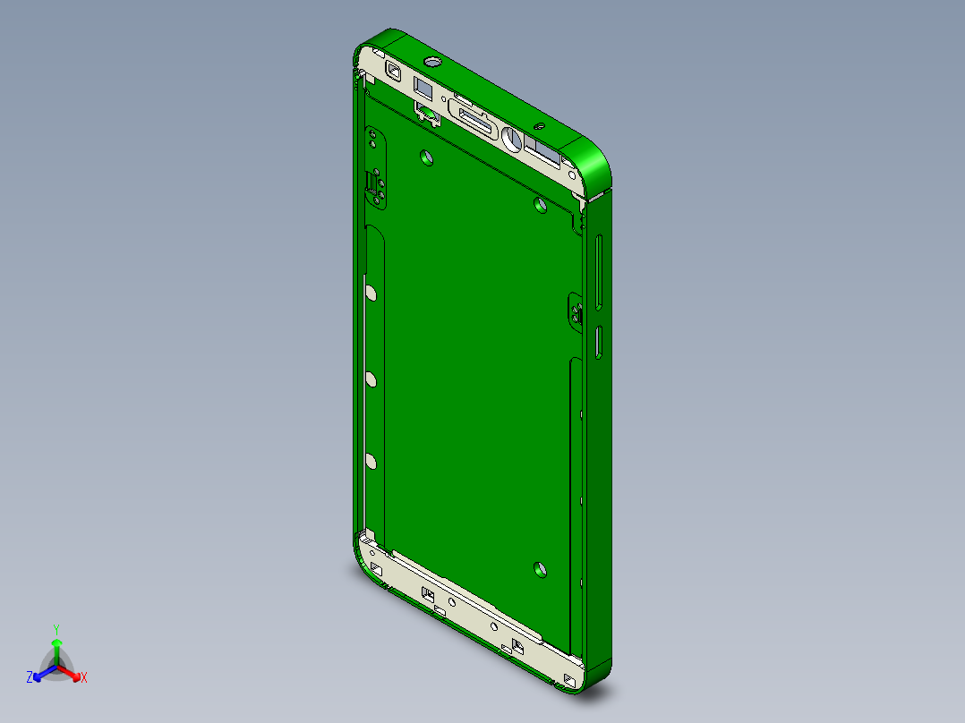 s1-cnc5笔记本CNC工装夹具三维模型-3D-20150206-A主视图