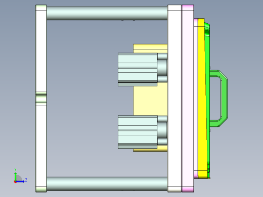 AAPB0-TRIM-笔记本CNC工装夹具三维模型CNC1-0302左视缩略图
