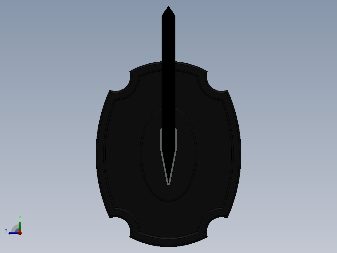 剑、宝剑(115)右视图