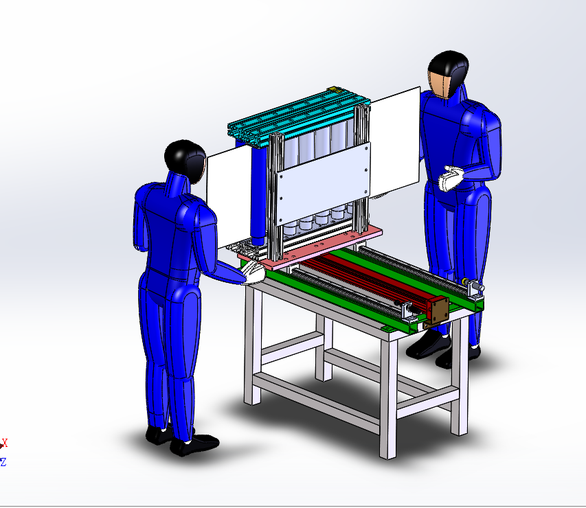 钣金压平卷弯机器