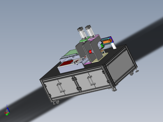 汽车凸轮自动化检测设备sw17可编辑