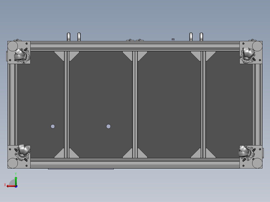 汽车凸轮自动化检测设备sw17可编辑后视图