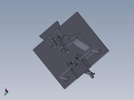 全自动给袋式包装机三维图 二维装配图 部装图 零件图