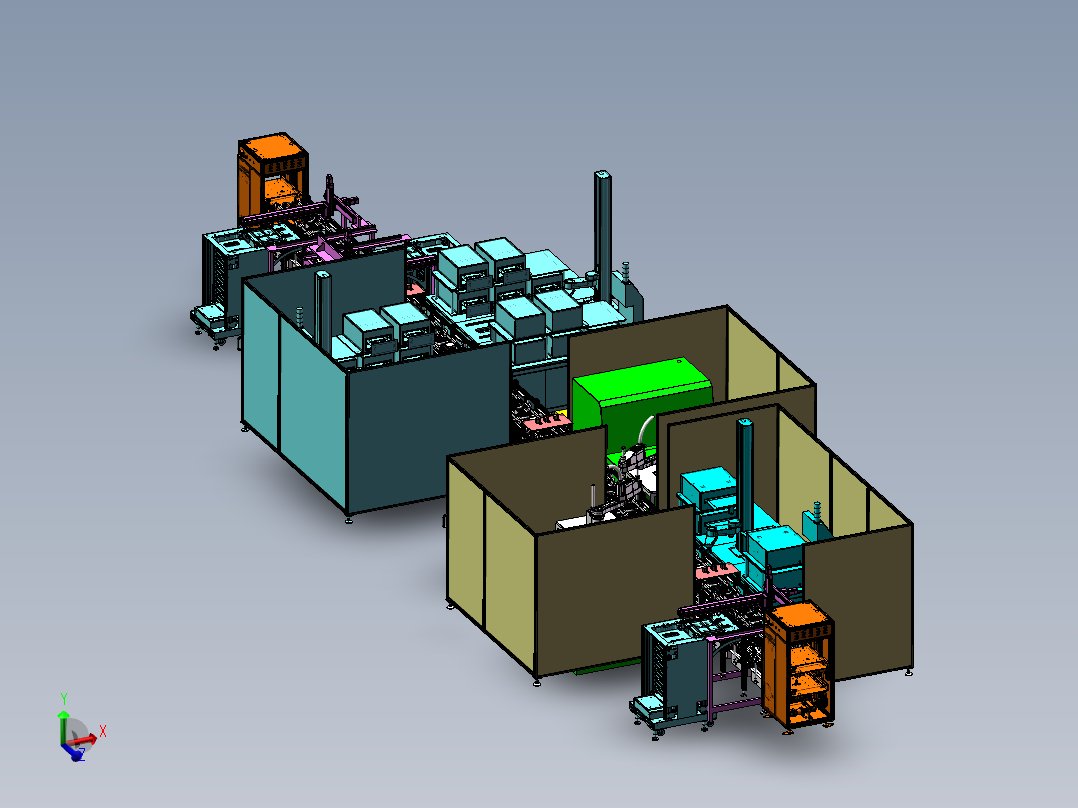 CPU测试自动化线体sw16