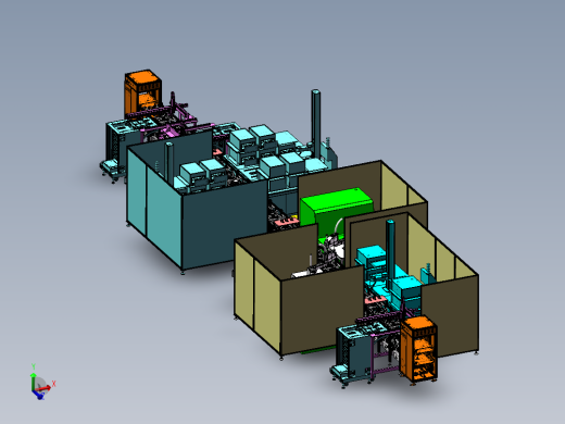 CPU测试自动化线体sw16