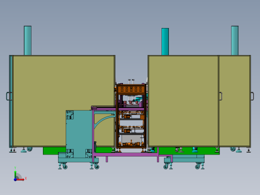CPU测试自动化线体sw16前视缩略图