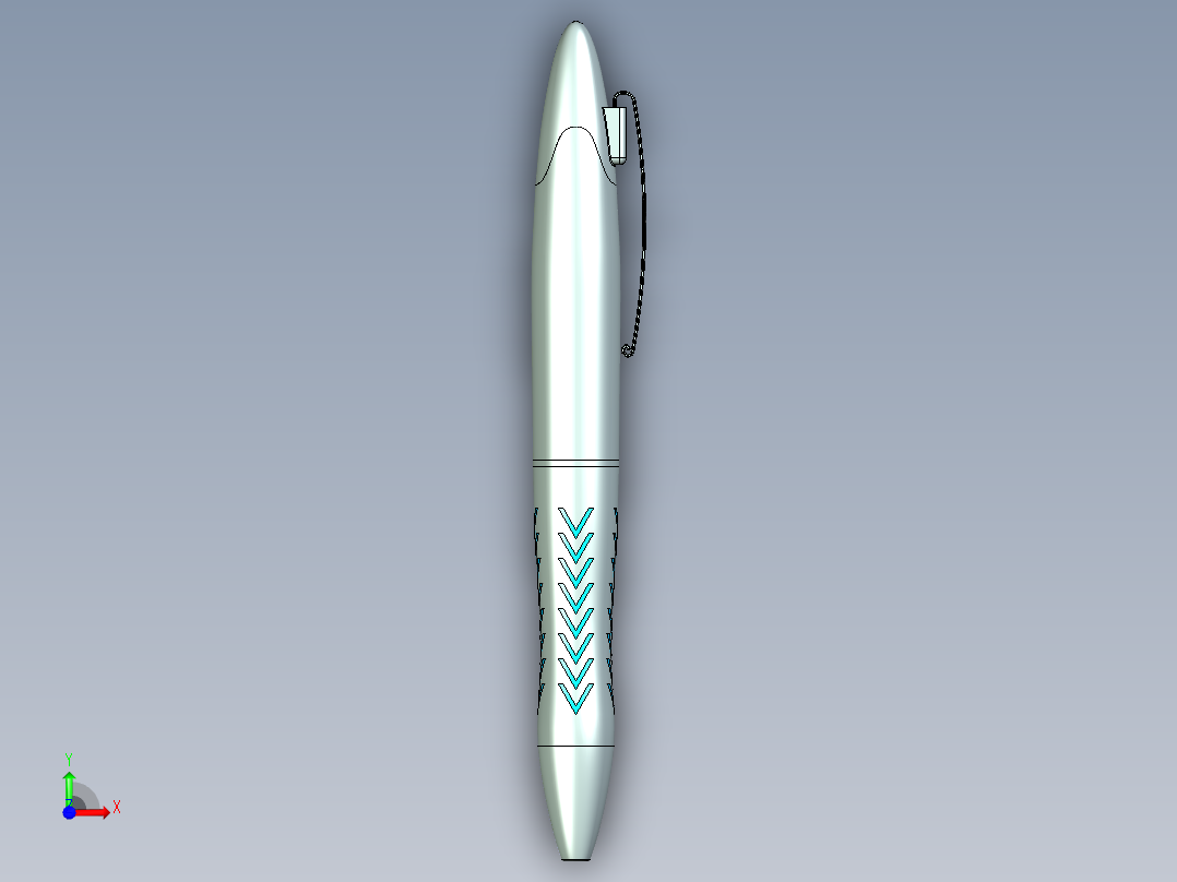 笔、中性笔、铅笔(54)前视图