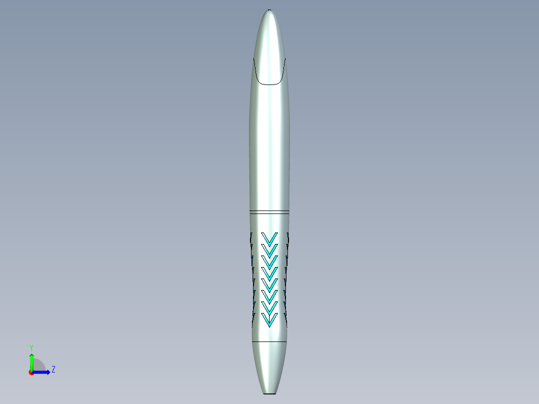 笔、中性笔、铅笔(54)左视图