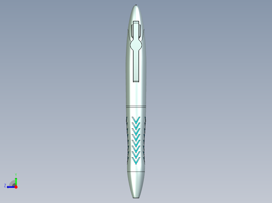 笔、中性笔、铅笔(54)右视图