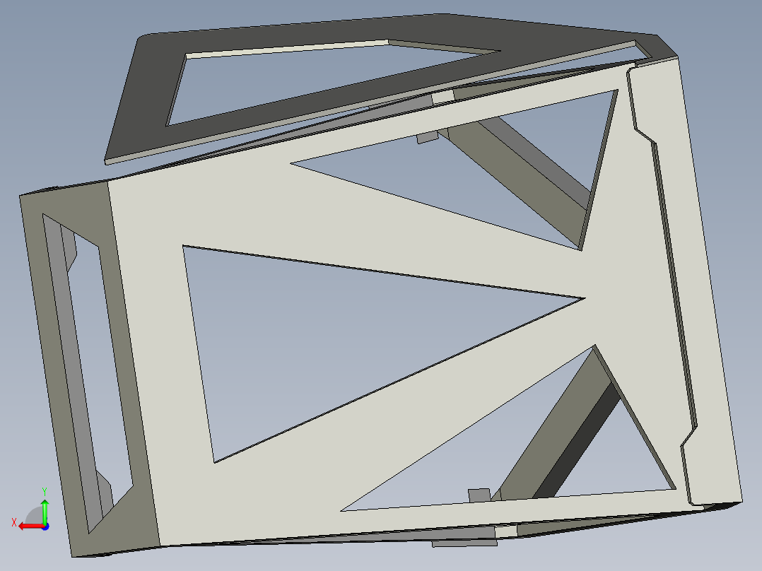 B2005195-2 角度桌面手机支架后视图