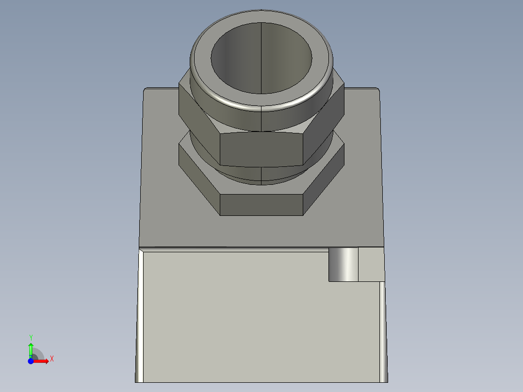费斯托连接线端口18698_KMP3_9P_08_5前视图