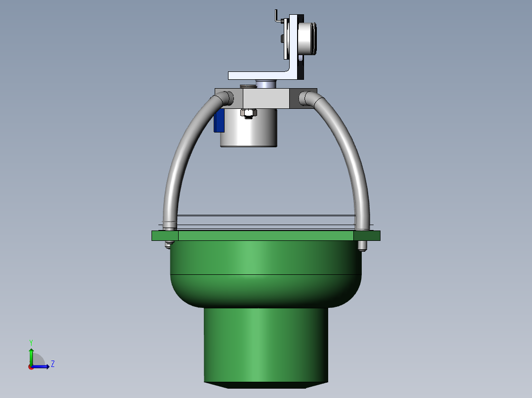 Arduino模型-DCP雷达左视图
