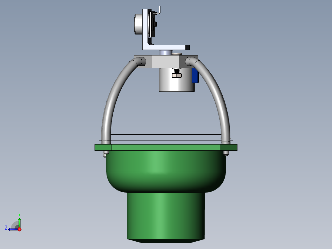 Arduino模型-DCP雷达右视图