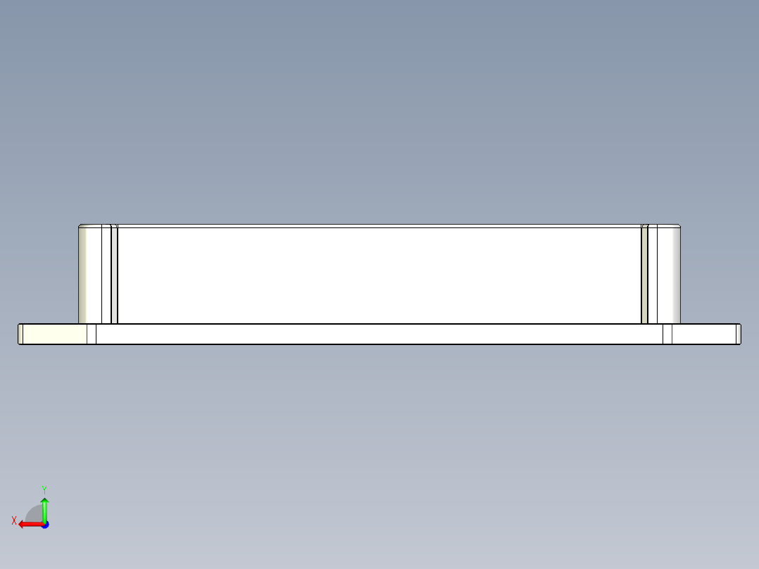 工控机电脑控制器后视图