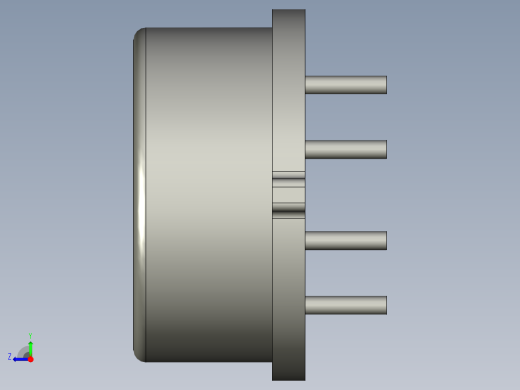 bs612 pir传感器8 2mm 6引线3mm 13右视缩略图