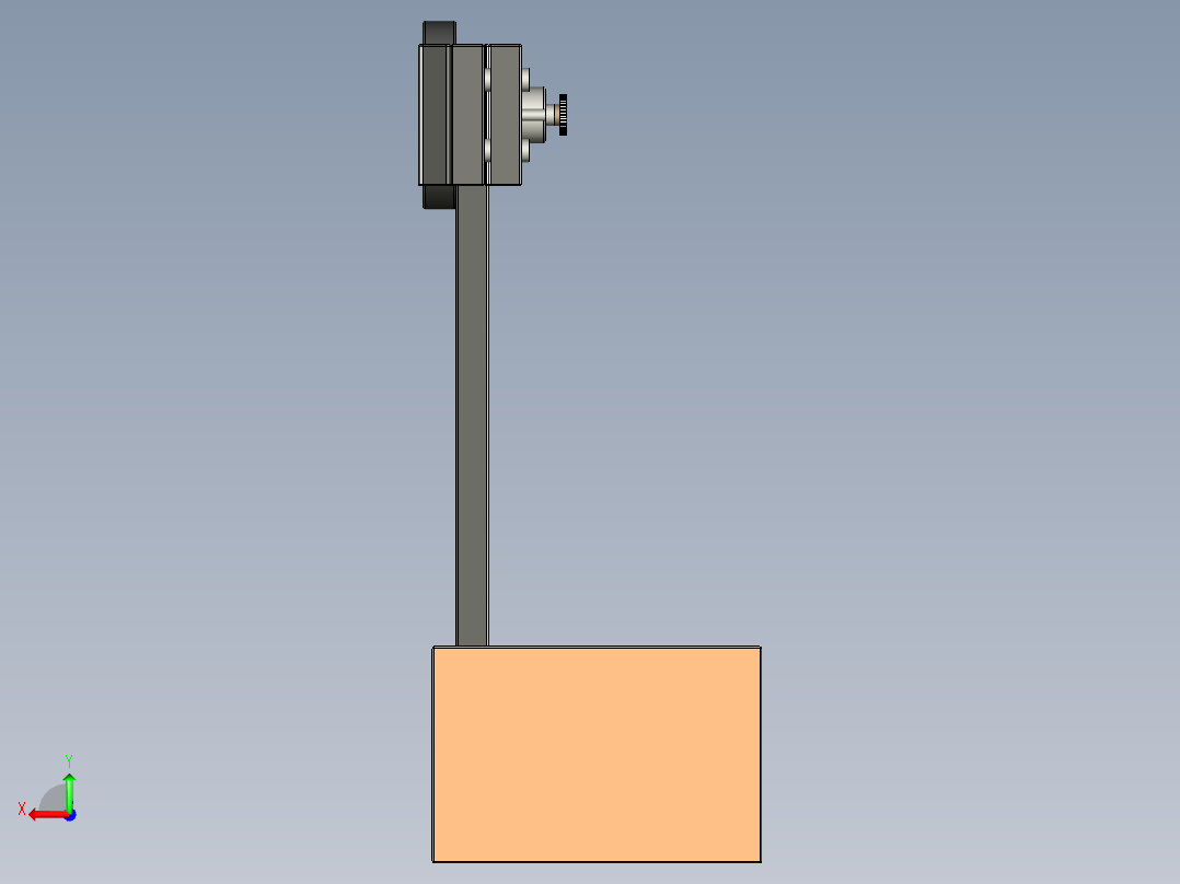 台球肌肉记忆训练器后视图