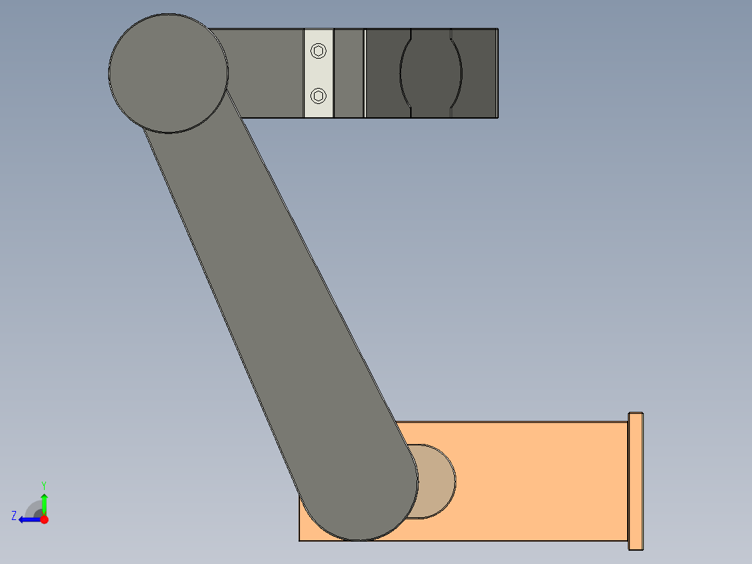 台球肌肉记忆训练器右视图
