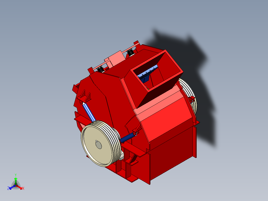 二次冲击破碎机