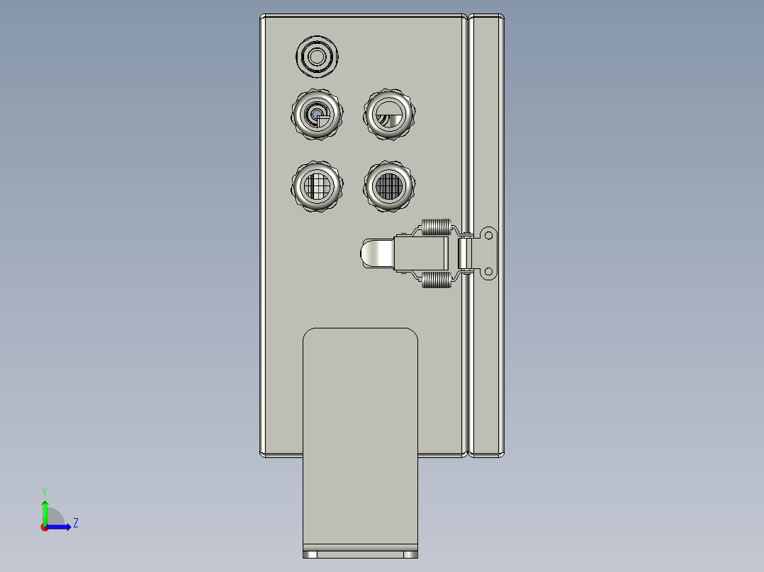 LM18A00120ZNSL00716气控箱左视图