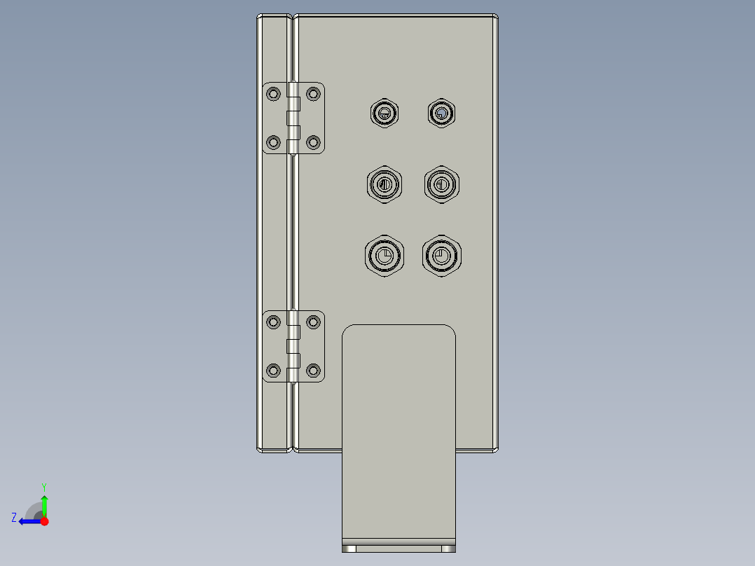 LM18A00120ZNSL00716气控箱右视图