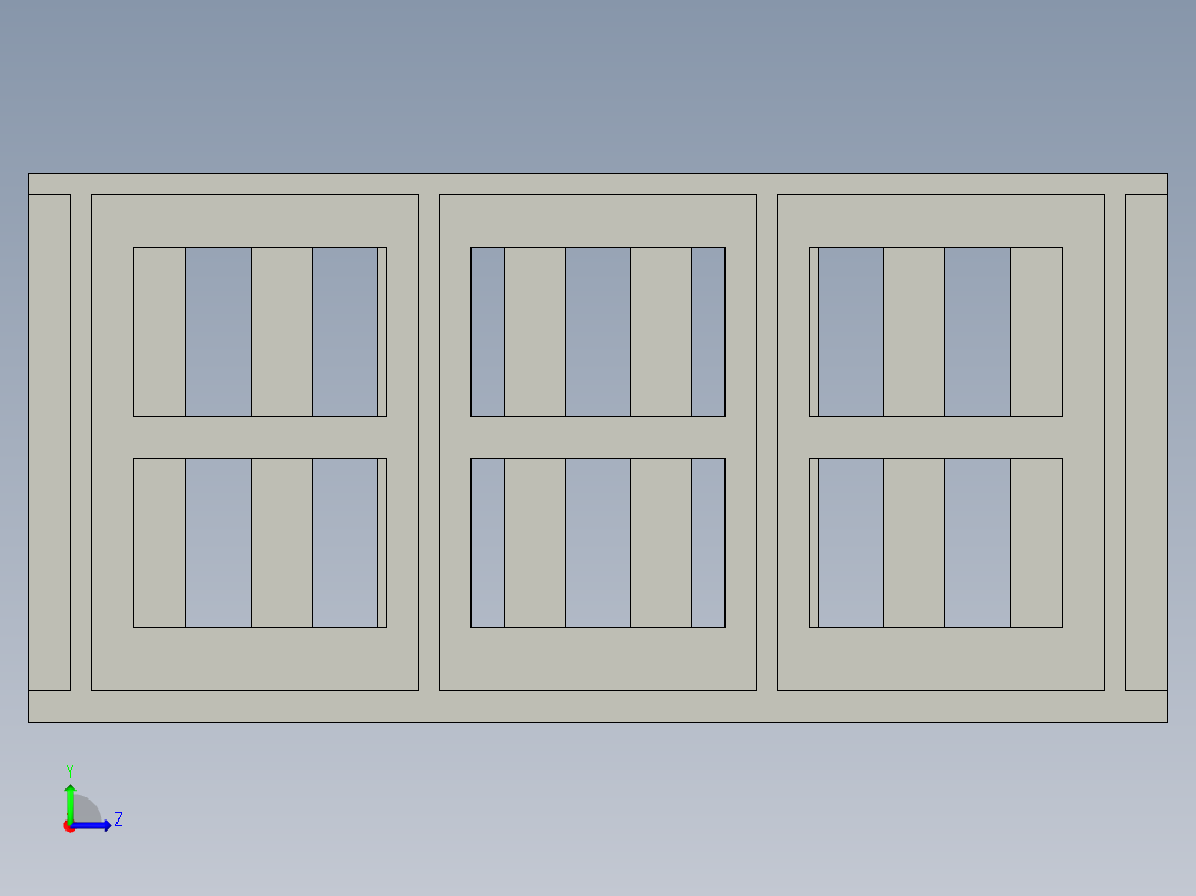 新能源汽车电池包加工生产线设计-中锂锂电池与托盘装置左视图