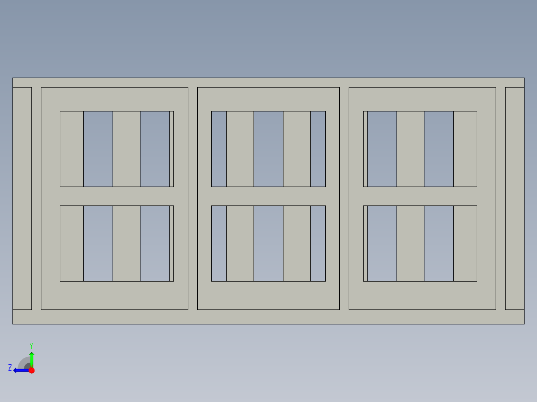 新能源汽车电池包加工生产线设计-中锂锂电池与托盘装置右视图