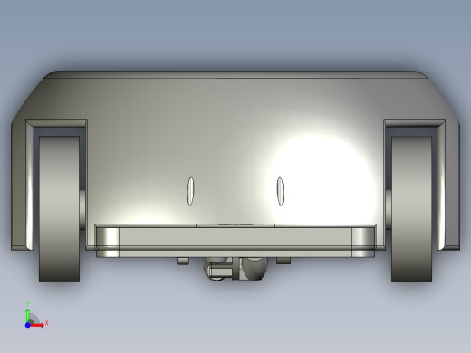 平板安全机构的小型搬运车前视缩略图