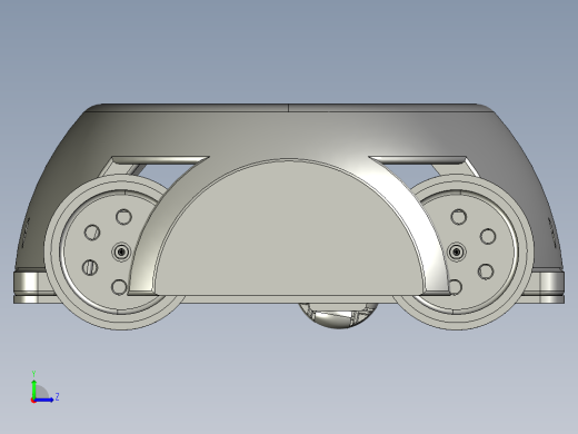 平板安全机构的小型搬运车左视缩略图